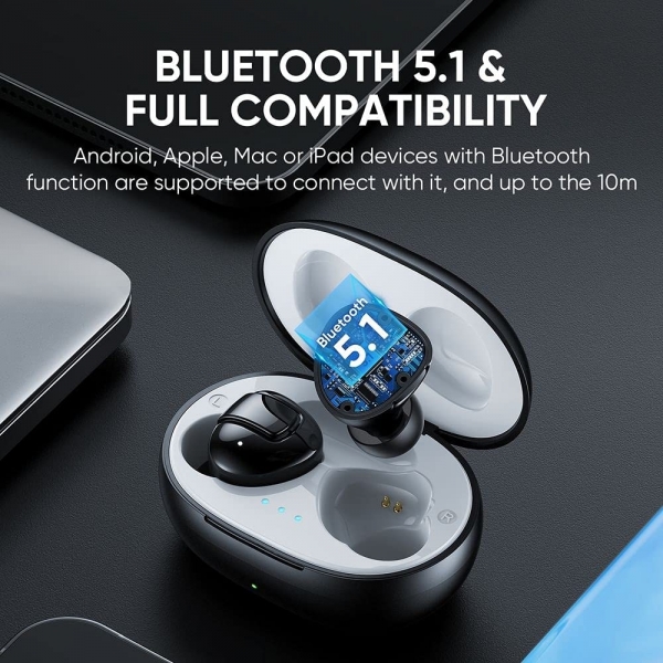 Joyroom JR-TL10 Mini Tam Kablosuz Kulaklık — ürün görseli 4