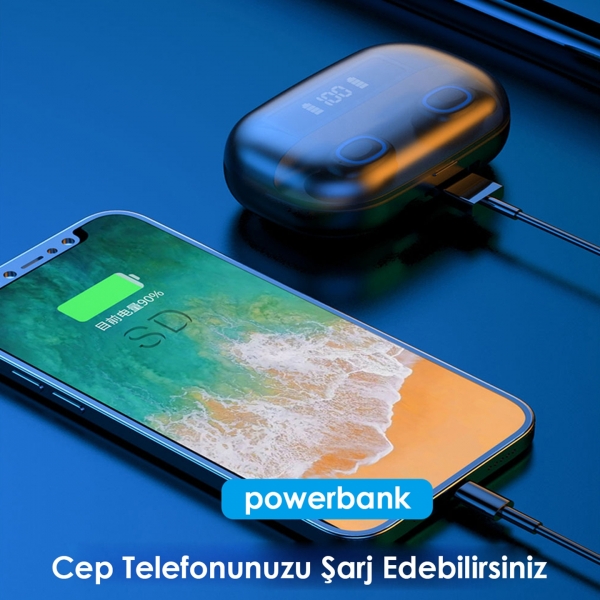 Vetech T4-P201 Tam Kablosuz Kulaklık — ürün görseli 2