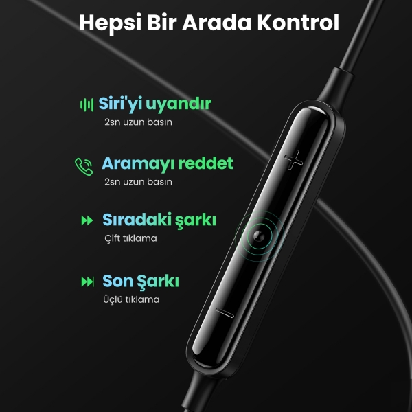 Ugreen Lightning Kablolu Kulaklık (30631) — ürün görseli 3